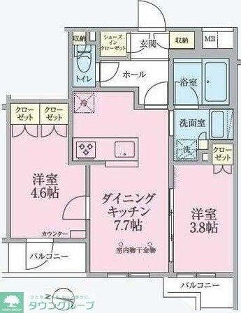ARKMARK練馬の物件間取画像